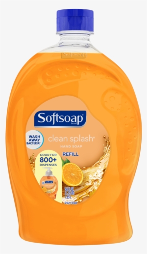 Softsoap Liquid Hand Soap Refill, Clean Splash