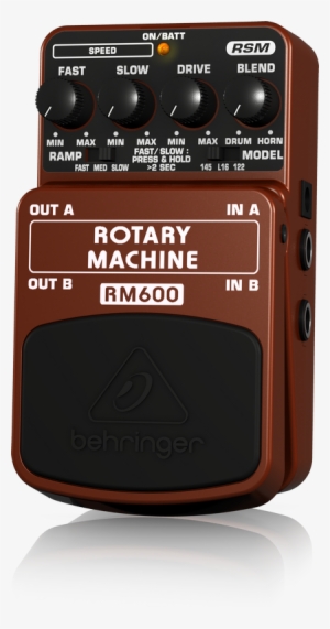 Rm600 P0529 Right L - Behringer Rm600 Effects Pedal Guitar Stompbox