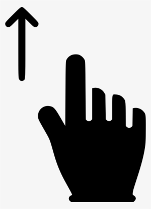 Swipe Up - - Finger
