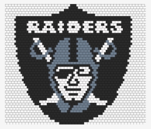 Oakland Raiders Panel Bead Pattern