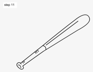 Baseball Bat Drawing For Kids - Baseball Bat Drawing Png