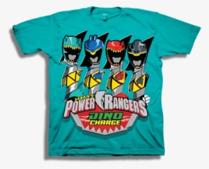 Power Up For Back To School With 'power Rangers Dino - T Shirt