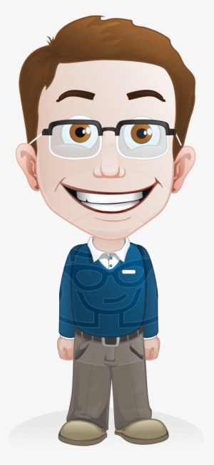 Marcus The A-plus - Smart Boy Cartoon Png