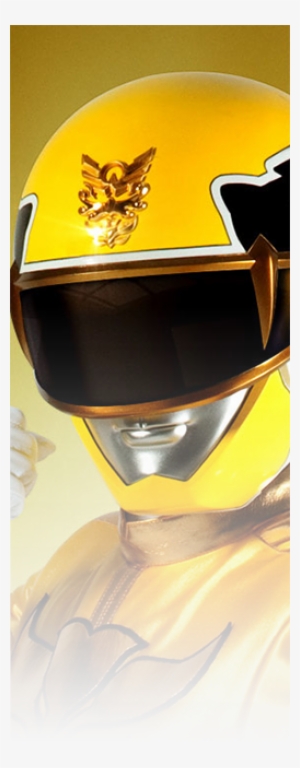 Powerrangers Character Yellow Powerrangers - Power Rangers Super Mega Force Image Photo Cake Topper