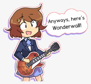 “thanks, Yui ” - Anyway Here's Wonderwall Comic