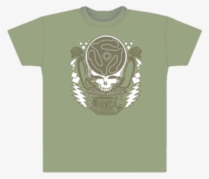 Spun Dead T Shirt - Grateful Dead Steal Your Face