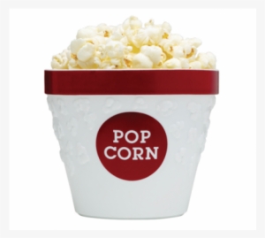 Red Mini Popcorn Bucket - Royal Blue Rim Popcorn Bucket - Large