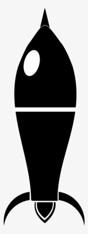 Rocket Launch Drawing Silhouette Logo - Clip Art