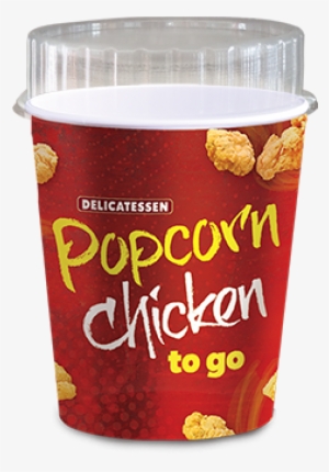 30oz Bucket/dome Vented Lid “popcorn Chicken To Go”