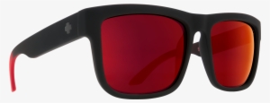Discord Soft Matte Black/red Fade - Spy Optics Discord