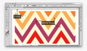 White Lines In Illustrator Patterns - Illustrator Pattern Hairline