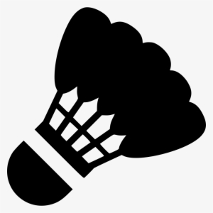 Badminton Shuttlecock Comments - White Badminton Icon Png