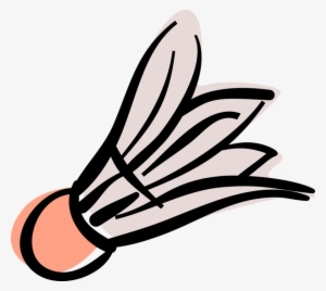 Vector Illustration Of Sport Of Badminton Shuttlecock - Badminton Birdie