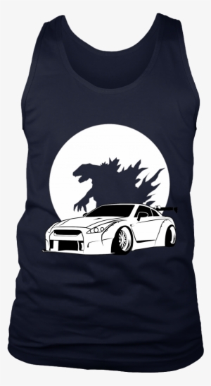 Nissan Gtr Godzilla Skyline R35 Jdm Tuner Tank - T-shirt