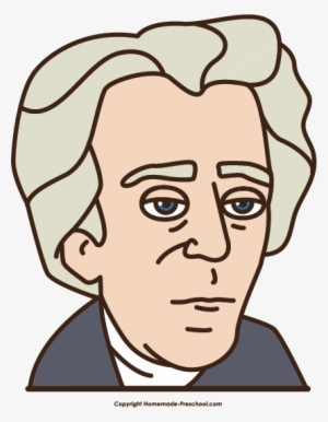 Presidents Clipart Andrew Jackson - Cartoon Images Of Andrew Jackson