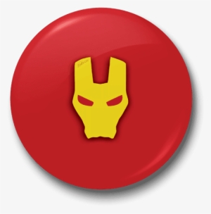 Iron Man Badge - Ironman Escudo