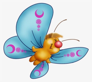 0 10c877 22dc1f7f Orig Cartoon Butterfly, Butterfly - Transparent Cartoon Butterfly Clipart