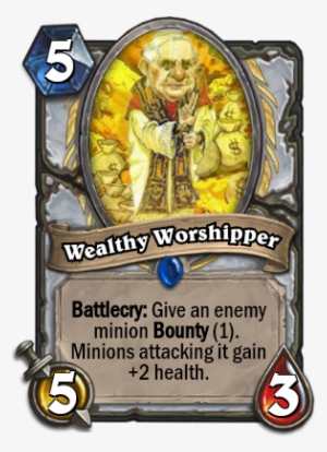 He Uses His Money To Root Out All Evil - Priest Legendary Frozen Throne