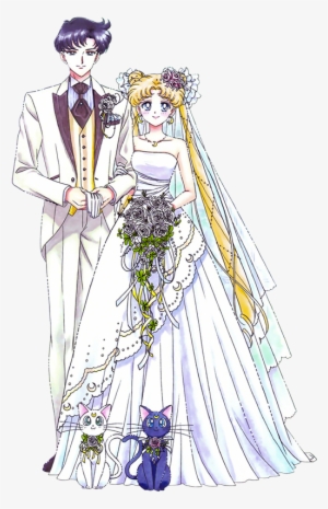 Usagi And Mamoru's Romantic Wedding Day - Usagi Wedding