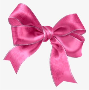 Lazos Png - Pink Ribbon Bow Png