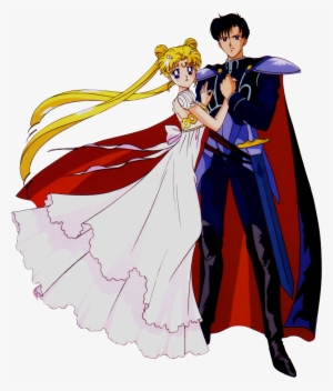 Sailor Moon And Tuxedo Mask - Prince Endymion