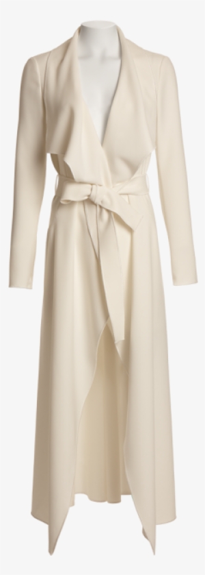 Tech Draped Belted Duster - Poplin