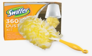 Swiffer 360 Duster Kit - Swiffer 360 Disposable Cleaning Dusters Unscented Starter