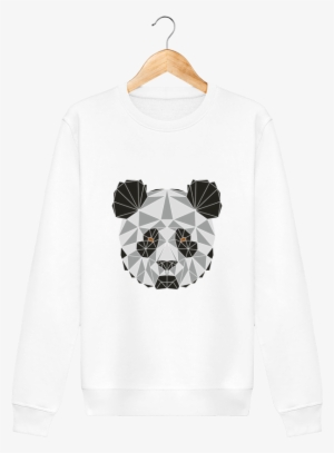Sweat Col Rond Unisex Stanley Stella Rise Panda Géométrique - T-shirt