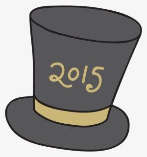 New Year Clipart Top Hat