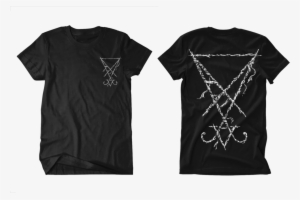 Lucifer Sigil - Elvis Presley Sun Records T-shirt-small