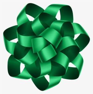 Green Gift Bows Clipart