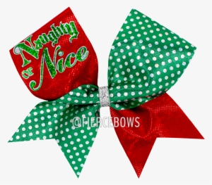 Naughty Or Nice Christmas Bow - Christmas Day