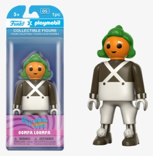 Oompa Loompa Playmobil 6” Action Figure - Funko Playmobil: Willy Wonka - Oompa Loompa