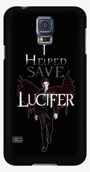 I Helped Save Lucifer Phone Case - Warner Bros. Lucifer: The Complete Second Season