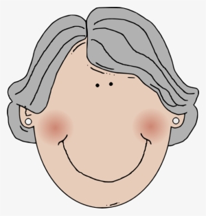 Grey Hair Vector - 570x597 PNG Download - PNGkit