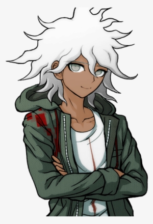 Hopeman Grey Hair , - Super Danganronpa 2 Nagito Komaeda Nagito Cosplay Costume