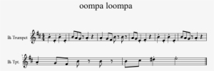 Oompa Loompa Sheet Music 1 Of 1 Pages - Oompa Loompa Sheet Music Pdf