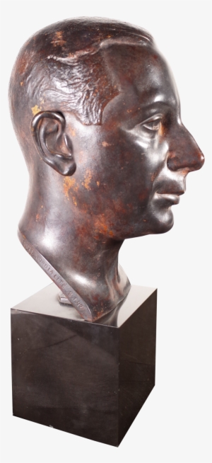 Bronze Bust By Raphael Scwartz - Bronze Sculpture