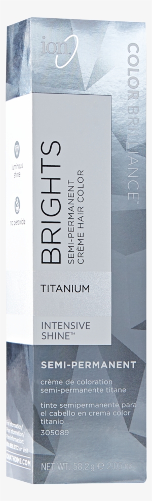 Color Brilliance Brights Semi Permanent Hair Color - Ion Color Brilliance Titanium
