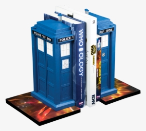 Tardis Bookend Set D - Ikon Collectables Doctor Who - Tardis Bookends (set