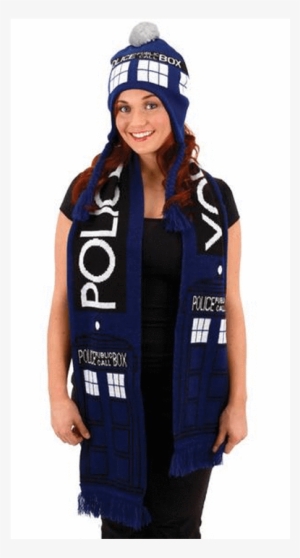 Morris Doctor Who Tardis Scarf - Doctor Who - Tardis Scarf