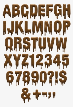 Choco Font - Dripping Font