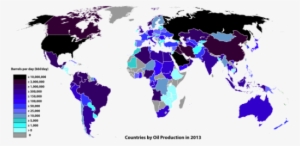 Energy Consumption - Planisfero In Bianco E Nero