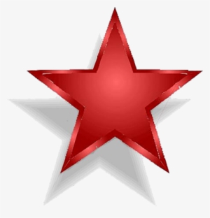Red Grunge Star Psd - Red Star