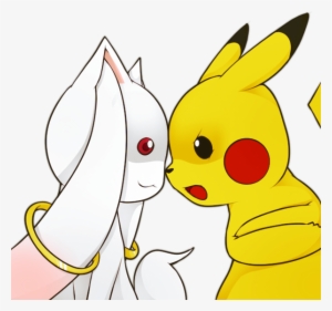 Kyubey Pikachu Flower White Yellow Mammal Vertebrate - Kyubey Pikachu