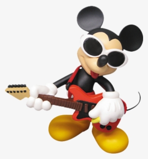 Disney Vinyl Collectible Grunge Rock Mickey - Mickey Mouse Vinyl Medicom