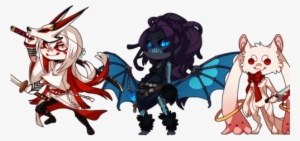 Chibi Line-up - Cartoon