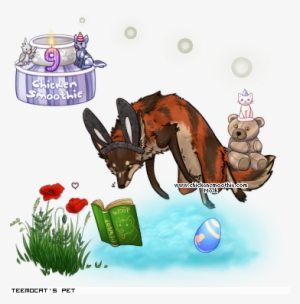"riku The Fox " By Teemocat - Cartoon