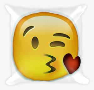 Face Throwing A Kiss - Emoji Faces