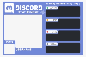 Discord Status Meme - Discord Online Status Meme